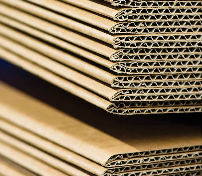 پس‌زمینه کارتن چندلایه